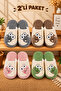 2-pack value pack house slippers, bridal slippers, winter slippers, silent, lightweight sole
