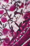 Cennet Narı Fuchsia Cotton Shawl 70X210 - 6