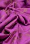 Carnation Monogram Purple Silk Shawl 68X200 - 4