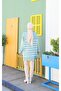 Zippered Striped Knitwear Tunic - 5