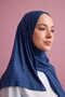 Woven Noor Indigo Supreme Shawl 70X175 - 3