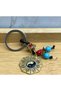1 Piece Metal Yin Yang Keychain – Metal Design, 8 cm Size, Key Accessory, Keychain, Charm - 2