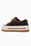 Women's Casual Sneaker Shoes with Lace Accessories 26K 26K366-1 Brown - 3