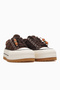 Women's Casual Sneaker Shoes with Lace Accessories 26K 26K366-1 Brown - 5