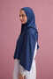 Woven Noor Indigo Supreme Shawl 70X175 - 5