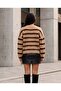 Ryvan Women's Striped Buttoned Soft Textured Knitwear Cardigan - 4