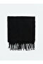 Alita City Black Knitwear Plain Women's Scarf with a Difference - 2
