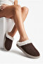 Women's Suede Fur-Lined, Soft Sole, Winter House Slippers - Plush Daily Comfortable Slippers - 2