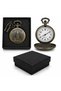 2 Pieces of Chain Watches – Galata Tower Design, Pocket Watch and Pocket Watch 4*5 cm Size - 2