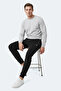 Fernon Men's Black Sweatpants with Pockets - 2