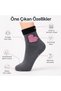 3-Piece Women's Winter Towel Socks Set, Warm, Soft, Mixed Patterned Daily Socks Set - 3
