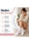 Women's Bamboo Long Socks 12-Pack, Seamless Toe Soft Textured Black White Gray - 3