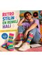 Rainbow Striped Retro Skate Patterned Socks Cotton Seamless Toe 36-40 Size Long Socks - 3