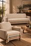 Multi-Purpose Modern Bohemian Velvet Sofa Cover, Sofa Bed Cover Set with Non-Slip Foam 3,3,1,1 - 4