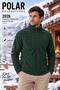 Unisex Windproof 3-Pocket Pro Outdoor Full-Zip Fleece Jacket Cardigan - 2