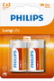 Baterii LongLife Zink C, 2 buc
