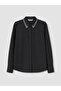 Two Mt Shop Quality Lcw Everyday Black Stoned Poplin Women's Shirt - 5