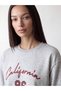 I California Printed Loose Fit Women's Sweatshirt from Freezen Store - 4