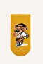 Bear and Text Patterned 5-Piece Cotton Booties Socks for Boys I6823A8Ns - 6