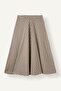Regular Fit Gingham Flared Cut Voile Skirt I7383Ax26Wn - 2