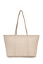 Women's Beige Printed Shoulder Bag Ab500008Sb - 3