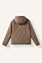 Windproof Hooded Plush Lined Double-Sided Zippered Coat G7541Ax26Wn - 2