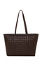 Women's Brown Printed Shoulder Bag Ab500008Sb - 3
