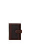 Men's Brown Leather Card Holder 000A2D3094Cr