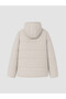 Two Mt Shop Quality Beige Hooded Boys' Puffer Coat - 2