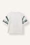Boxy Fit Crew Neck Printed Short Sleeve T-Shirt J0769Ax26Au - 2