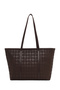 Women's Brown Printed Shoulder Bag Ab500008Sb