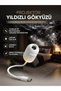 ضوء ليلي للعرض عبر USB - بتأثير مجرة النجوم، مرن بزاوية 360 درجة °   قابل للتعديل - 4