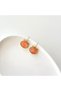 Sunstone Elegance Natural Stone Earrings - 3
