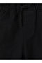 Two Mt Shop Quality Black Plain Standard & Regular Elastic Cuff Boys' Jogger Pants - 2