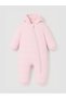 Gencc Quality Pink Hooded Baby Girl Astronaut Coat