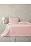 Pure 100% Cotton Double Bed Sheet Duvet Cover Set 200X220 cm Dusty Pink