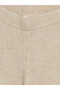 Alita City with a Difference in Color, Lcw Kids Beige Knitwear Straight Spanish & Flare Spanish Leg Girls' Pants - 2