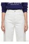 Two Mt Shop Quality Xside White Denim Straight Wideleg High Waist Wide Leg Women's Jean Pants - 3