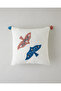 Birdsong Filled Throw Pillow 45X45 cm Natural - 2