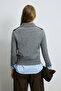 Luna Women's Sweater Gray - 6