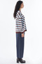 Off-Shoulder Knitwear Tunic Blue - 6