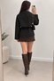 Women's Oversize Trench Coat Jacket Double-Breasted with Belt Wrinkle-Resistant Water Repellent Fabric - 2
