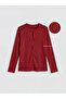 Esvab • Modern & Distinctive Zero Roba Collar Bow Detail Girls' T-Shirt - 3