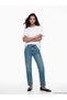 Two Mt Shop Quality Lcw Jeans Indigo Denim Straight & Regular Waist Straight Leg Women's Jean Pants - 2