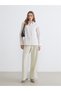 Alita City Lcwaikiki Classic Beige Loose Fit Women's Shirt with a Difference - 2