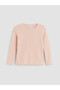 Alita City Lcw Baby Pink Heart Patterned Baby Girl T-Shirt with a Difference