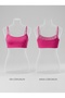 Girl's 3-Piece Training Bra Without Pads, Viscose Bustier with String Straps, First Bra - 2