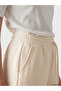 Two Mt Shop Quality Beige Plain Loose & Baggy Women's Sweatpants - 3