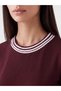 Seray New Season Mürdüm Soft Touch Women's Sweatshirt Tunic - 3