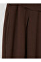 Two Mt Shop Quality Lcw Curve Brown Interlock Plain Loose & Baggy Women's Sweatpants - 4